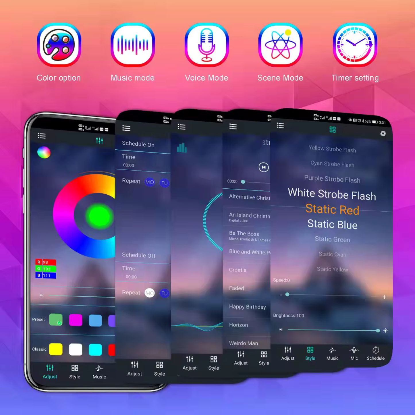 ✨Firework LED Lights - Adjustable Size✨49% OFF 🎁 2025 Christmas Hot Sale 🎁